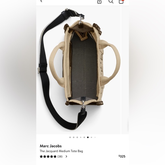 Marc Jacob’s jacquard tote bag small/medium - Picture 2 of 6